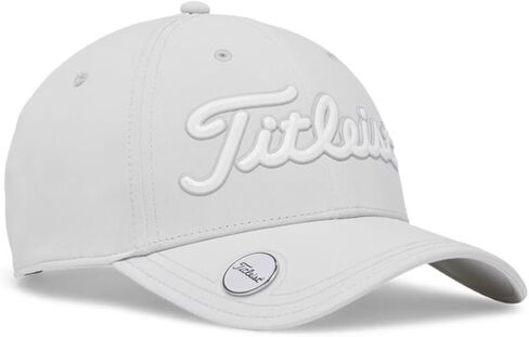 قبعة كرة أداء من Titleist Players (رخام/أبيض، قابلة للتعديل) قبعة جولف 2026 in Kuwait
