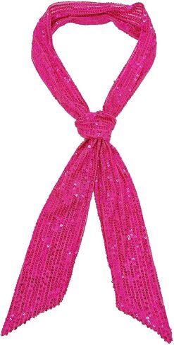 Small scarf with fashionable sequins for decoration in Saudi Arabia