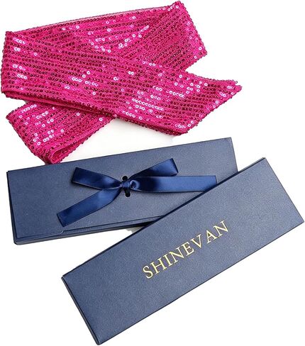 Small scarf with fashionable sequins for decoration in Saudi Arabia