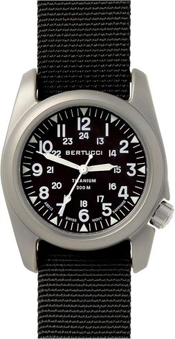 BERTUCCI Black Quartz Analog Men's Watch 12074 in Kuwait
