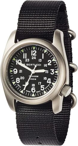 BERTUCCI Black Quartz Analog Men's Watch 12074 in Kuwait