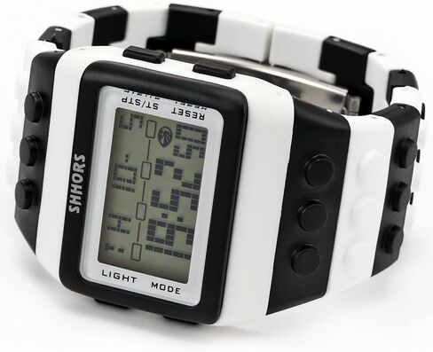 Men's Ladies Blocks Constructor Digital LED Backlight Alarm Sport Wrist Watch in Saudi Arabia