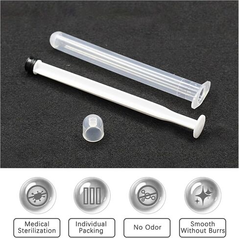10 Pack Disposable Vaginal Suppository Applicators for Women Fits Most Threaded Threaded Lubricants Gels Tubes and Creams in Saudi Arabia