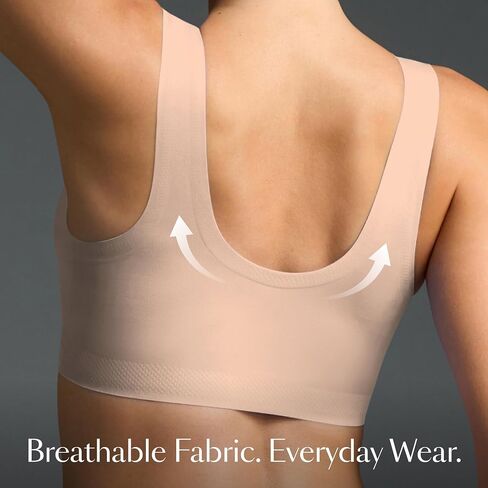 EBY Wireless Bralette Bras for Women, Seamless and Wireless with Wide Comfort Straps in Saudi Arabia
