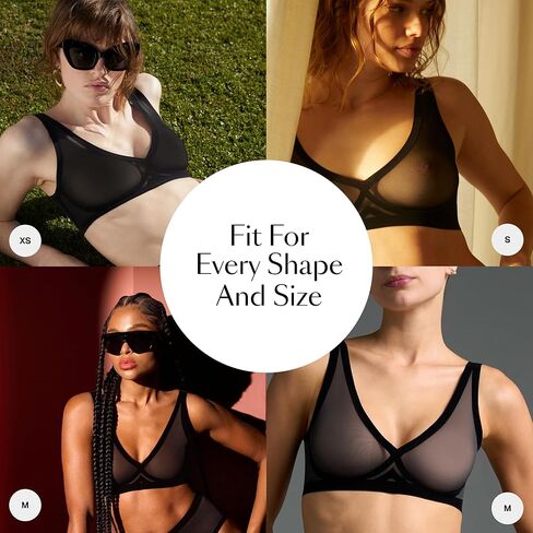 EBY Wireless Bralette Bras for Women, Seamless and Wireless with Wide Comfort Straps in Saudi Arabia
