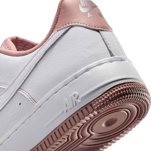 Womens Nike Air Force 1 '07 Mini Jewel 'White/Particle Pink/Metallic Silver' in Kuwait