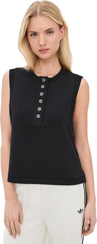 Varley Women's Marla Button Placket Tank in Kuwait