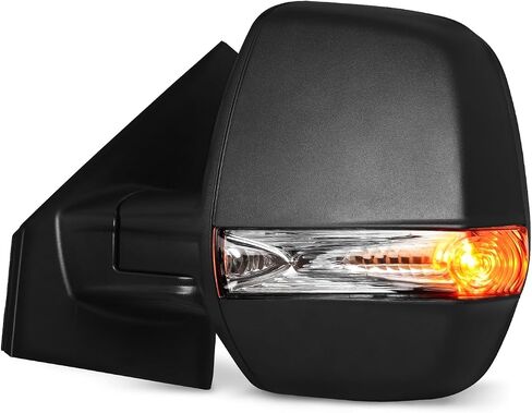 Passenger Side Mirror for 2015-2022 RAM ProMaster City, Right Side Power Adjusted Heated Door Mirror with Turn Signal and Manual Folding in Kuwait
