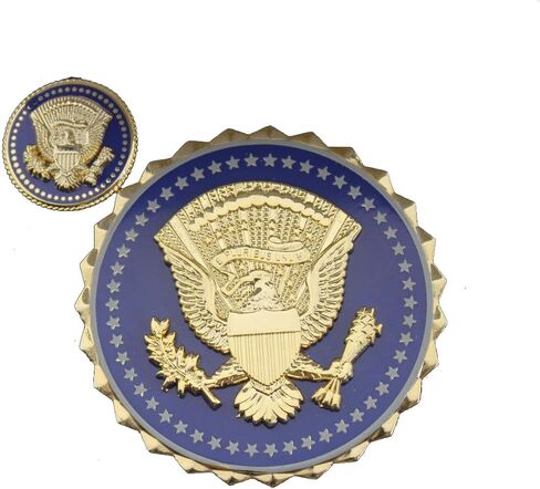US Presidential Service Badge President Identification Badge and Lapel pin with Box-repro in Saudi Arabia
