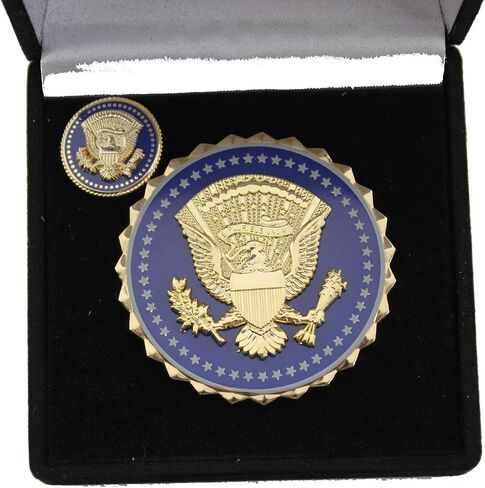 US Presidential Service Badge President Identification Badge and Lapel pin with Box-repro in Saudi Arabia
