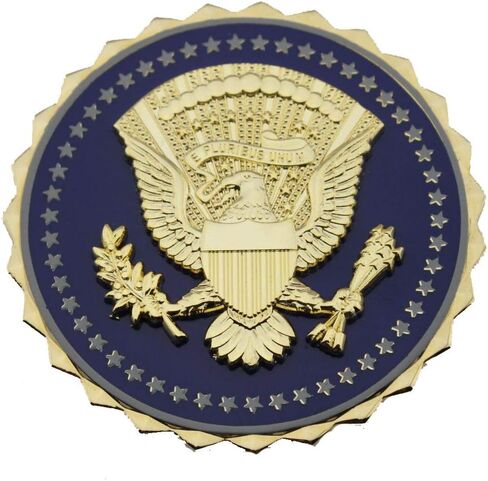 US Presidential Service Badge President Identification Badge and Lapel pin with Box-repro in Saudi Arabia