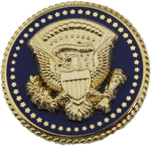 US Presidential Service Badge President Identification Badge and Lapel pin with Box-repro in Saudi Arabia