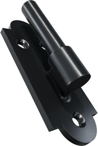 SteelTek Pintel on Plate with 1/2" Offset (Sold as Pair), 304 Stainless Steel, Powder Coated Black in Saudi Arabia