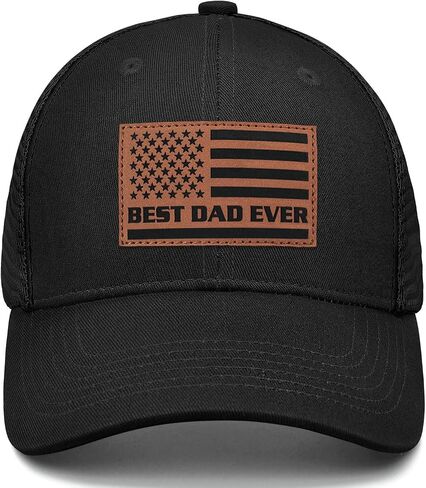 Best Dad Ever Hats American Flag Baseball Cap in Saudi Arabia