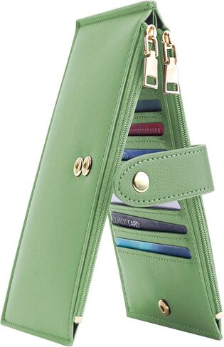 Travelambo Leather Wallets for Women Slim RFID Blocking Bifold Credit Card Holder Wallet in Saudi Arabia