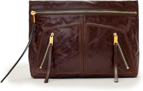 AllSaints Women's Jean Rey Pouch Cognac Brown One Size in Saudi Arabia