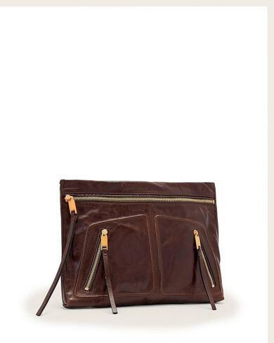 AllSaints Women's Jean Rey Pouch Cognac Brown One Size in Saudi Arabia
