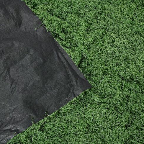 Artificial Moss Mat, 39" x 78" Large Fake Moss Sheet for Crafts & Planters, Realistic Green Moss Roll Capable of Creating Seamless Moss Walls, Table Runners, Fairy Gardens & Wedding Decor in Saudi Arabia