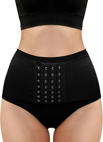 Women's Waisted Trainer Tummy Control Seamless Shapewear Body Shaper Butt Lifter Briefs Girdle Underwear in Saudi Arabia