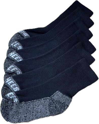Cushee Socks NEW BLACK Thick Crew Socks (3-pack) [160] Large | Extra wide socks in Saudi Arabia