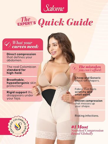 Salome Post Surgery Liposuction Tummy Tuck Ab Board Compression Garment Tabla Postoperatoria Lipo Abdominal Black in Saudi Arabia