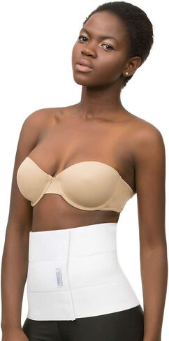 Isavela Womens 9" Abdominal Plastic Surgery One Piece Unisex Binder Compression Garment in Kuwait