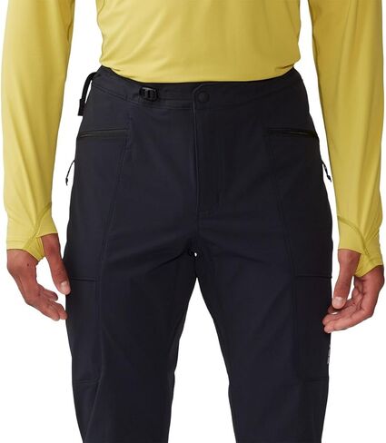 بنطال Mountain Hardwear، Chockstone Alpine LT - للرجال، أسود، L/Reg in Kuwait