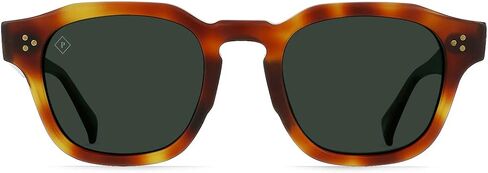 RAEN - Rune - Mens Medium Fit Square Sunglasses UV Protection - Split Finish Moab/Green Polarized Lens (Size 48 MM) - Polarized Lenses in Saudi Arabia
