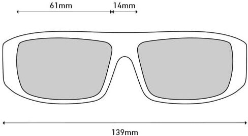 Spy Optic Happy Boost Logan, Rectangle Wrap Sunglasses, Color and Contrast Enhancing Lenses, Matte Black - Happy Boost Bronze Polarized Ice Blue Spectra Lenses in Kuwait