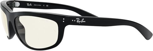 نظارات شمسية مستطيلة من Ray-Ban للرجال RB4089 Balorama Evolve Photochromic، فلتر ضوء أزرق/رمادي فوتوكروميك، 62 مم in Kuwait