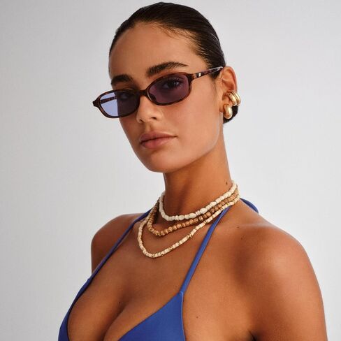 Le Specs Honeypot Sunglasses - Amber Tort, Oval, Unisex, Classic Everyday Style in Saudi Arabia