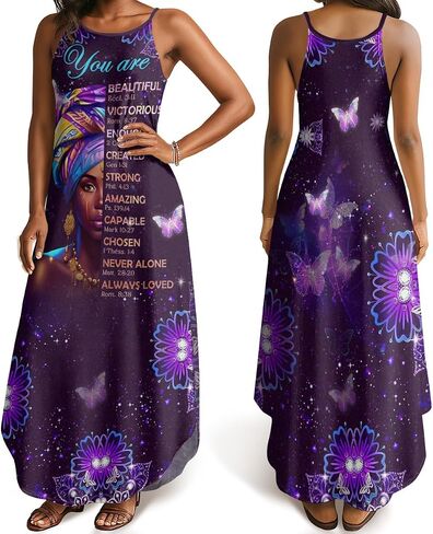 Sistabag Maxi Dress for Black Women – African Print Plus Size Sundress, Juneteenth Outfit, Black History African Dress in Saudi Arabia