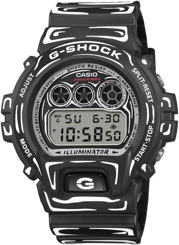 G-Shock DW6900JV-1 Joshua Vides Collaboration 3 Eye Digital الراتنج الأسود in Kuwait