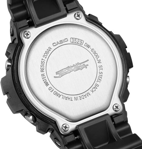 G-Shock DW6900JV-1 Joshua Vides Collaboration 3 Eye Digital الراتنج الأسود in Kuwait