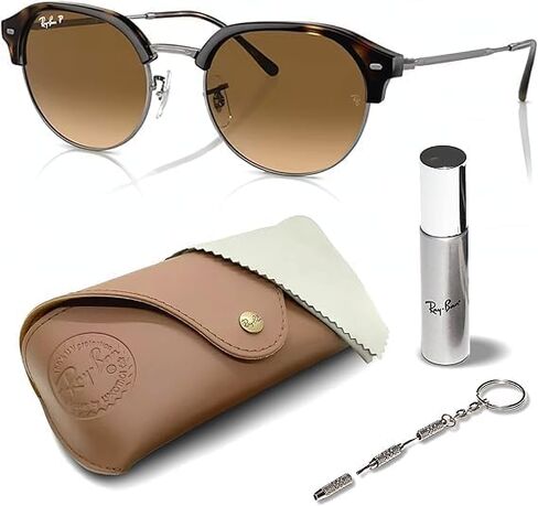 Ray-Ban RB4429 Square-Round Shaped Sunglasses for Men & Women with Official RAYBAN Eyewear Kit in Kuwait