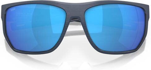 Costa Man Sunglasses Net Black Frame, Blue Mirror Lenses, 63MM in Kuwait