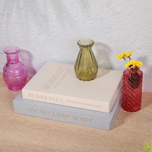 2 Pack Linen Faux Decorative Books for Home Decor, Coffee Table Fake Book Storage Boxes, Aesthetic Modern Decor Books for Bookshelf Mantel, Home Decoration for Photo Storage in Saudi Arabia