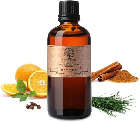 Bay Rum Essential Oil - 100% Pure Grade Essential Oil by Nature's Note Organics - 4 Fl Oz in Saudi Arabia