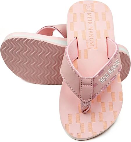 Meik Mangni Kids Boys Girls Arch Support Flip Flops Comfortable Cushion Thong Sandals Slip Resistant Summer Sandals Lightweight Quick Dry Slide Shower Shoes for Beach Swim Pool (Little Kid/Big Kid) in Saudi Arabia