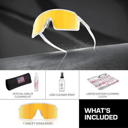 Oakley SUTRO SEEK COLLECTION OO9406 Shield Shape Sunglasses With Official Eyewear Kit in Kuwait