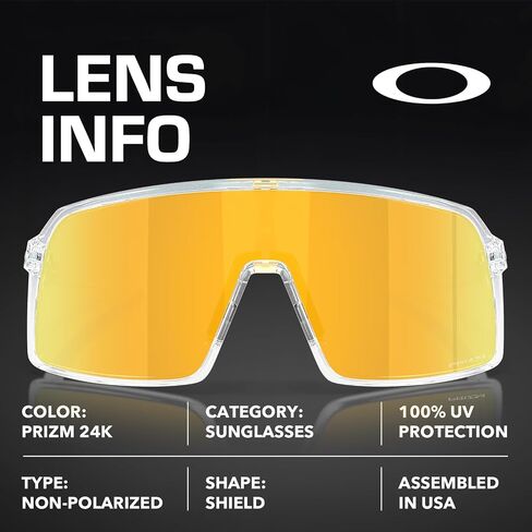 Oakley SUTRO SEEK COLLECTION OO9406 Shield Shape Sunglasses With Official Eyewear Kit in Kuwait