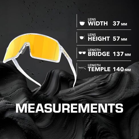 Oakley SUTRO SEEK COLLECTION OO9406 Shield Shape Sunglasses With Official Eyewear Kit in Kuwait