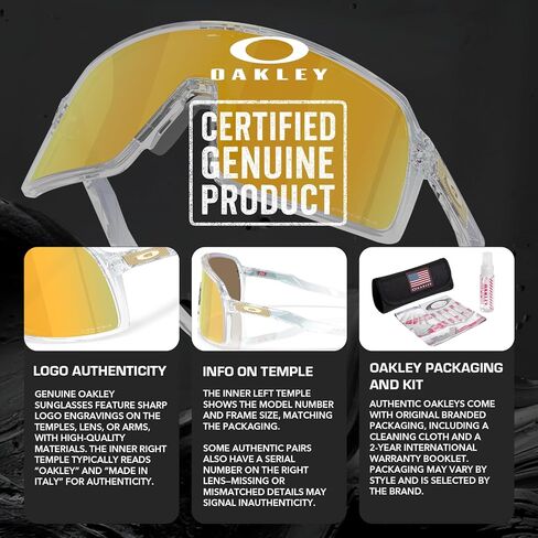 Oakley SUTRO SEEK COLLECTION OO9406 Shield Shape Sunglasses With Official Eyewear Kit in Kuwait