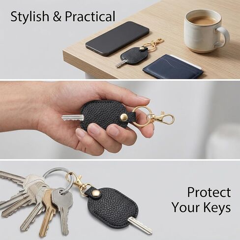 Chedin Key Cover,Key Sleeve,Broken Car Key Loop Replacement,Protector Keyfob Keychain Holder,Holder for Men & Women in Saudi Arabia