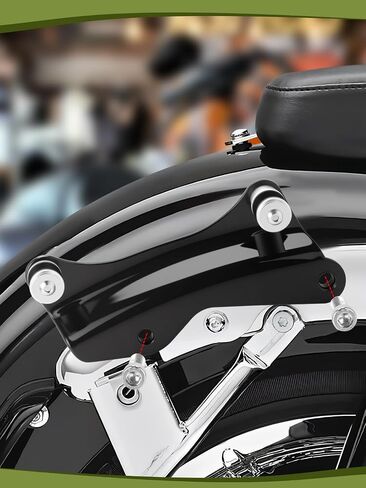 24" Motorcycle Sissy Bar for Harley, Integrated Passenger Backrest compatible with Touring CVO Street Glide Road Glide Electra Glide Road King FLHR FLHX FLHT FLTR 2009-2024(Black) in Kuwait