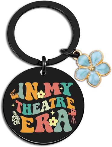 Theatre Gifts for Women Musical Theater Gifts for Teen Girls Cute Theater Keychain for Drama Students Actors Birthday Christmas Theatre Gift for Girls Drama Teacher Gift Ideas in Kuwait