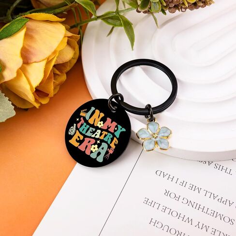 Theatre Gifts for Women Musical Theater Gifts for Teen Girls Cute Theater Keychain for Drama Students Actors Birthday Christmas Theatre Gift for Girls Drama Teacher Gift Ideas in Kuwait