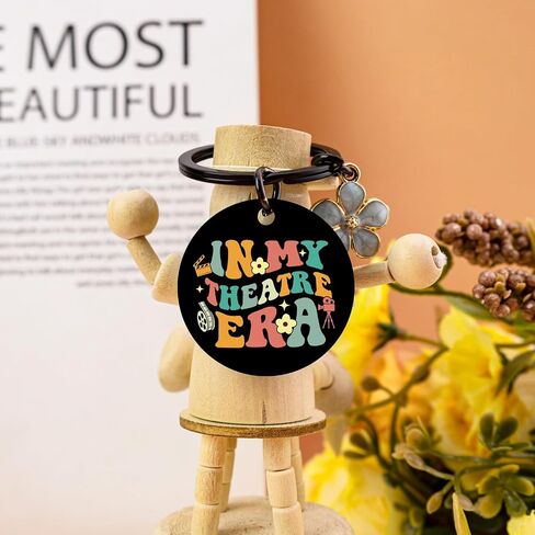 Theatre Gifts for Women Musical Theater Gifts for Teen Girls Cute Theater Keychain for Drama Students Actors Birthday Christmas Theatre Gift for Girls Drama Teacher Gift Ideas in Kuwait