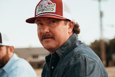 Lazy J Ranch Maroon & White Albany Classic Rope Trucker Hat - Adjustable Unisex Country Hats, Vintage Trucker Hat, Rope Hat in Saudi Arabia