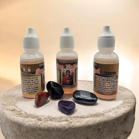San Rafael Holy Oil from Seven Temples,Spiritual and Blessed. Handmade with Natural Ingredients! Consecrated,and ritualized Watched Over by spirituals Guides. in Kuwait